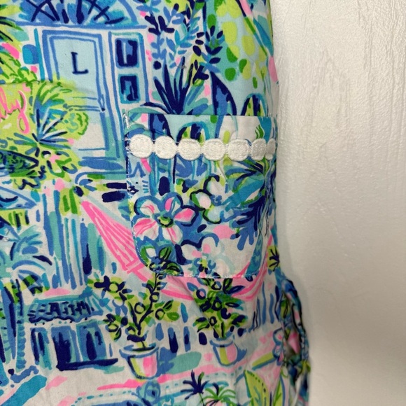 Lilly Pulitzer Girls Little Lilly Classic Maxi Multi Lilly's House EUC SIZE 3 - Picture 4 of 10